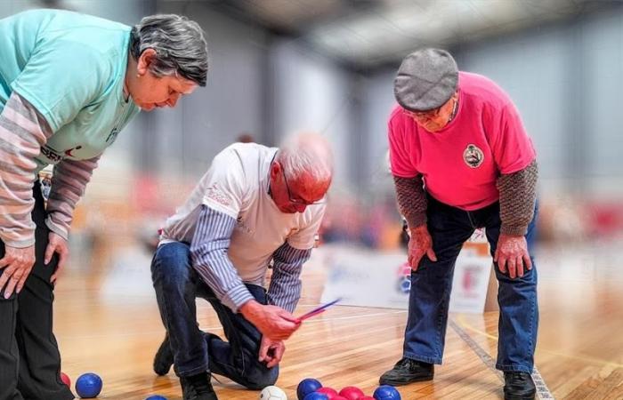 BOCCIA-TURNIER Club „Les Joyeux Aînés de Vallières Metz Freitag, 21. Februar 2025