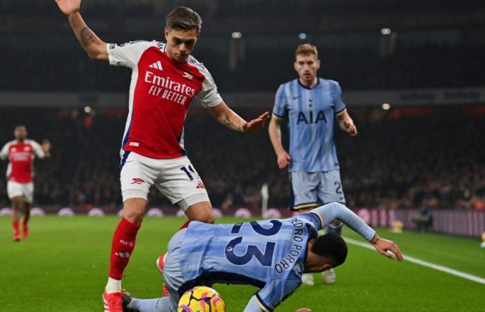 Arsenal-Star Leandro Trossard „bricht Pedro Porro in zwei Hälften“ mit einem Kunststück, das „das ganze Stadion nach Luft schnappen lässt“