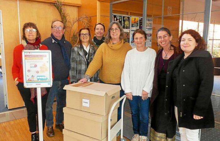 Rund um Caudan zirkulieren jetzt dank eines Dokumentar-Shuttles Bücher aus Medienbibliotheken