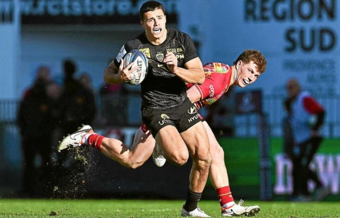 Der Lorient-Spieler Gaël Dréan wurde zum ersten Mal mit dem französischen XV