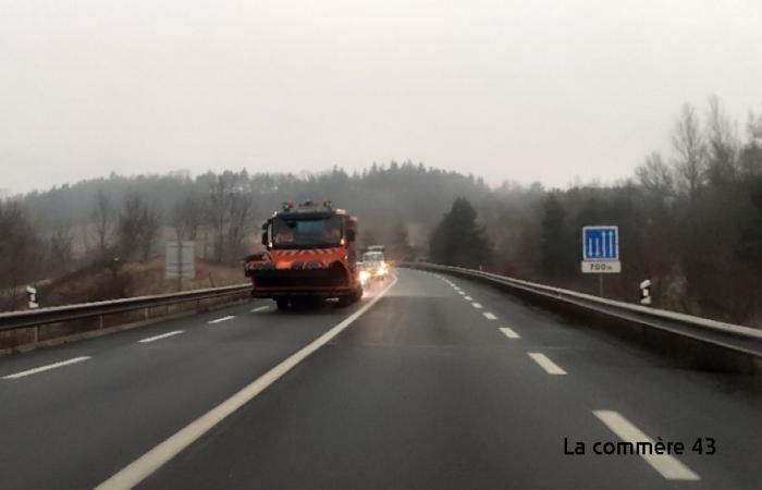 Eisiger Regen an diesem Mittwoch am Ende des Tages in der Haute-Loire