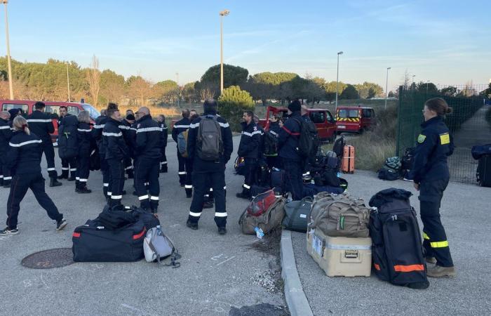 GARD-Feuerwehrleute kehren aus Mayotte zurück