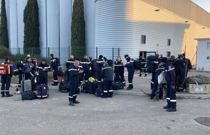 GARD-Feuerwehrleute kehren aus Mayotte zurück