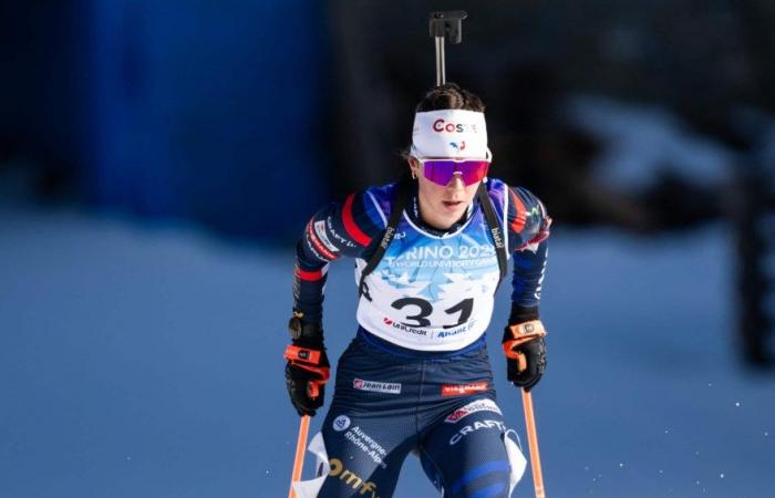 Biathlon | „Ich habe es geschafft, bis zum Schluss konzentriert zu bleiben“: die Zufriedenheit von Noémie Remonnay, Goldmedaillengewinnerin im Einzelgericht bei den World University Games | Nordic Mag | Nr. 1 Biathlon