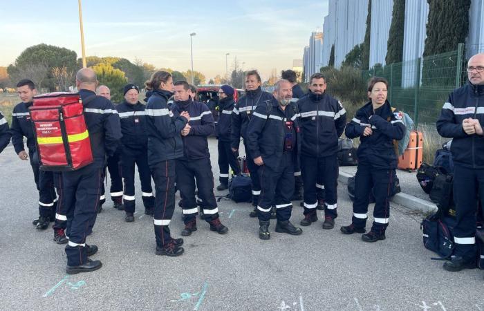 GARD-Feuerwehrleute kehren aus Mayotte zurück