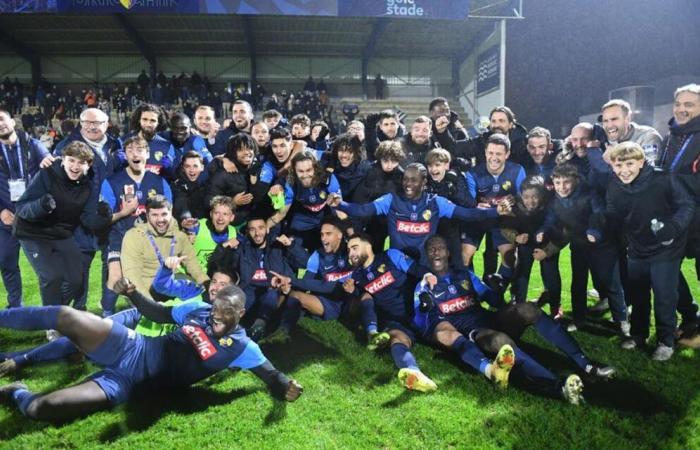 die Zusammenfassung der neuen Leistung von Stade Briochin, das das Achtelfinale des Coupe de France erreicht