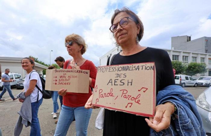 Die AESH wird an diesem Donnerstag, dem 16. Januar, gegen Prekarität und ihre Unsichtbarkeit mobilisieren