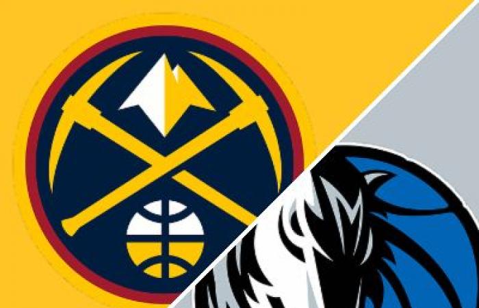 Nuggets 118-99 Mavericks (14. Januar 2025) Spielrückblick