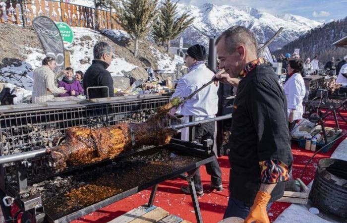 Außergewöhnlicher Sponsor, Gourmet-Abendessen, kostenloses Frühstück, Barbecue … „Chefs at the Top“ sind bis Montag, den 20. Januar, in Auron