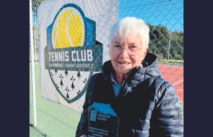 Joëlle Rollet, 77 Jahre, Gard-Meisterin zum 13. Mal!