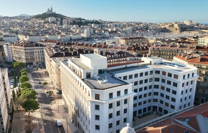 eine Live-Übertragung von BFM Marseille aus dem Grand Central