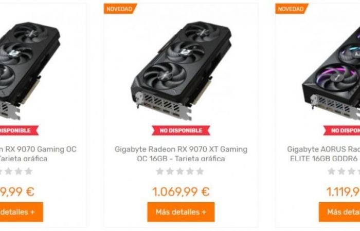 GIGABYTE RX 9070 und RX 9070 XT in freier Wildbahn, ab 889,99 Euro – Cowcotland