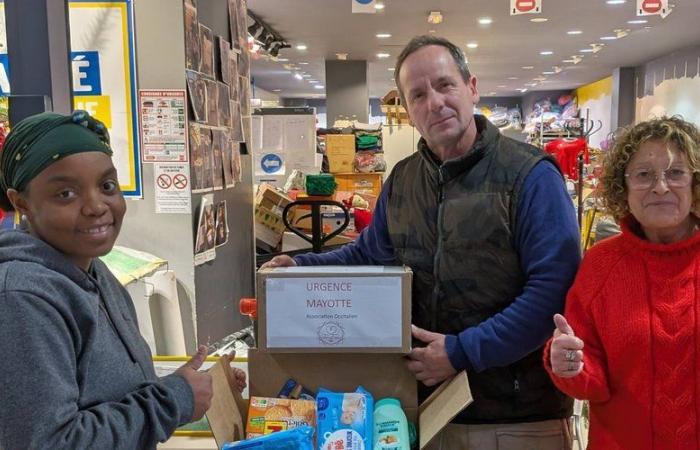 In Tarn-et-Garonne gesammelte Nothilfe wird in sechs Dörfern verteilt