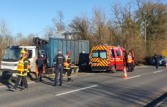 LKW-Unfall in Saint-Dizier nach Unbehagen