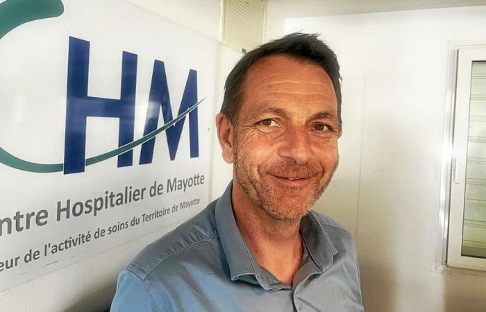 Der ehemalige Briochin Richard Rouxel wurde als Verstärkung in das Mayotte-Krankenhaus geschickt