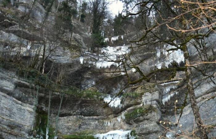 wenn der Winter eine Symphonie aus Eis komponiert