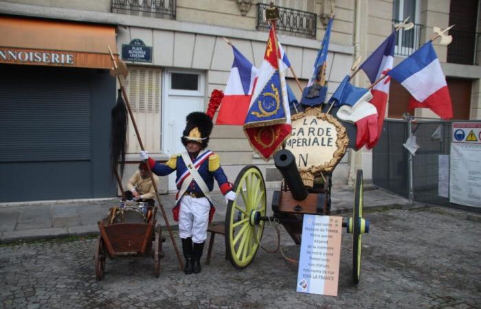 in Paris die letzte Hommage der Gläubigen an Jean-Marie Le Pen