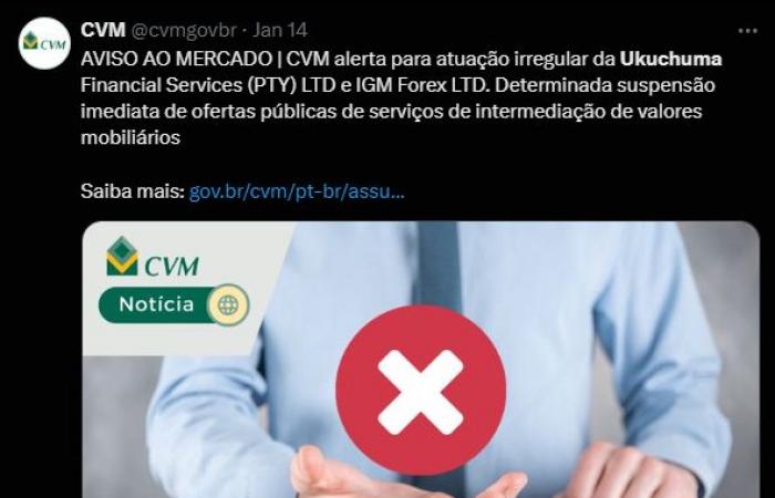 CVM verbietet zwei Kryptowährungsmaklern die Tätigkeit in Brasilien