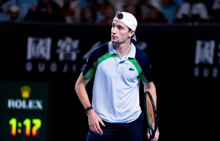 Humbert, bevor er im Achtelfinale der Australian Open gegen Zverev antritt