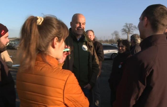 Wahlen der Landwirtschaftskammern, die Nummer eins der FNSEA im Wahlkampf in Creuse