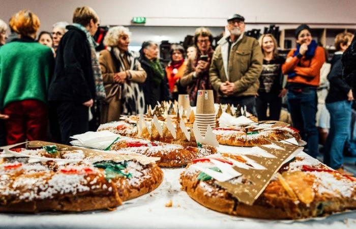 Secours populaire du Gard bläst seine Kerzen aus und startet seine erste Kampagne des Jahres