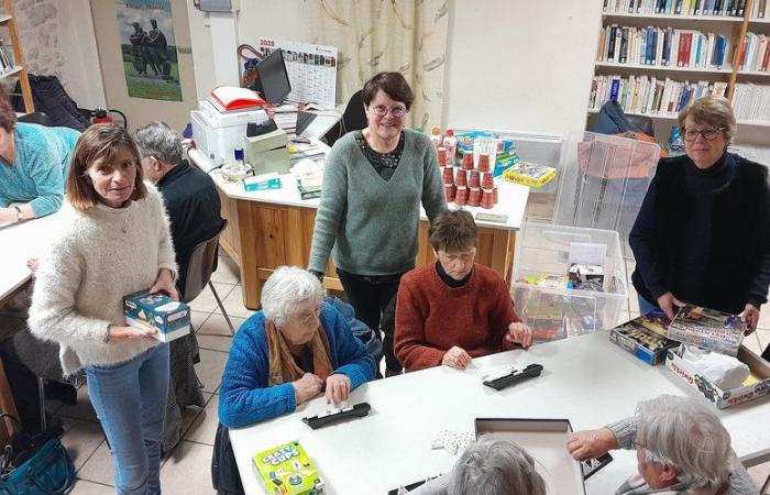 Saint-Michel-de-Bannières. Spiele und Aktivitäten in der Bibliothek