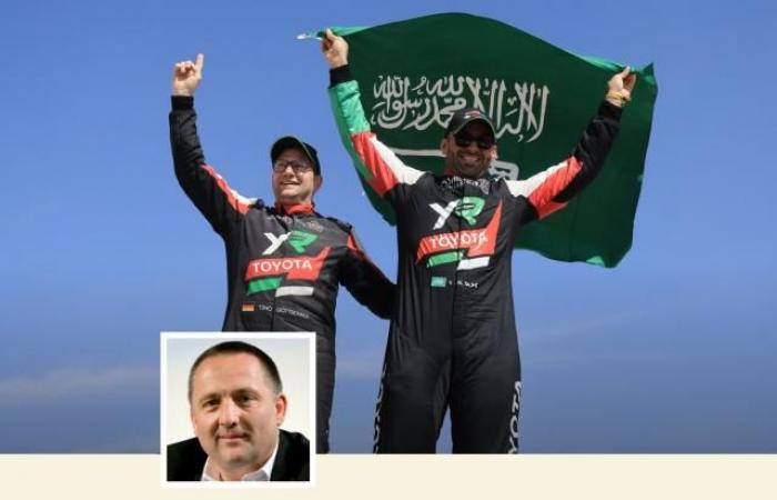 Yves Matton erzählt Yazeed al-Rajhi, Erbe einer mächtigen saudischen Familie und Gewinner der Dakar (Autos) – L’Équipe