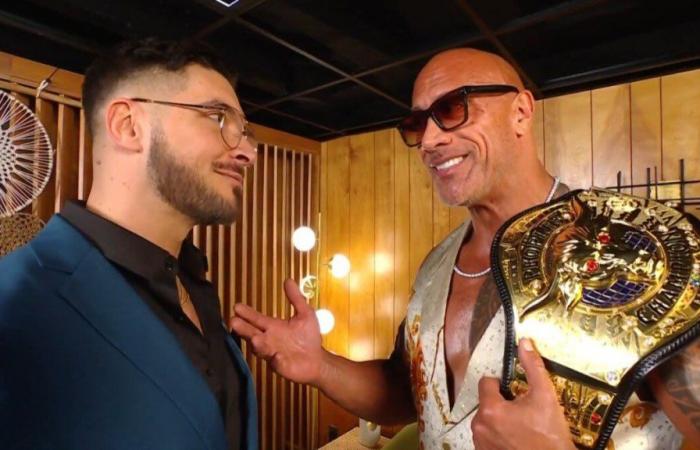 Ethan Page war nicht überrascht, dass The Rock ihn für einen Teil ausgewählt hatte