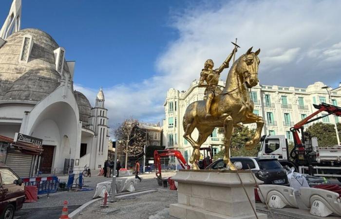 Estrosi will die Statue von Jeanne d’Arc in Nizza retten