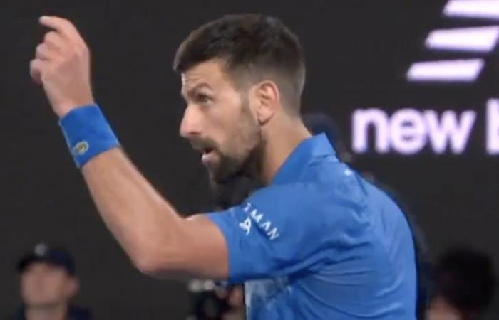 Australian Open, Videos > Djokovics sehr genervter Jubel nach seinem Sieg gegen Machac in der dritten Runde – We Love Tennis!