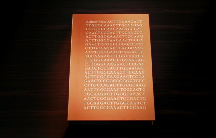 Dieses Buch wurde vollständig mit DNA geschrieben und Sie können es kaufen