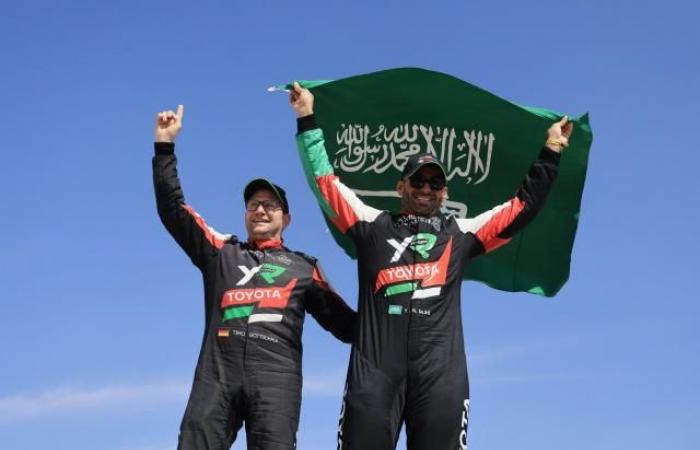 Yazeed Al-Rajhi, der Gewinner des milliardenschweren Dakar-Autos