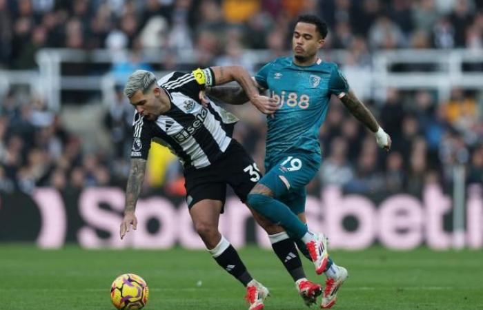 Bournemouth überrascht Newcastle, Hattrick von Justin Kluivert