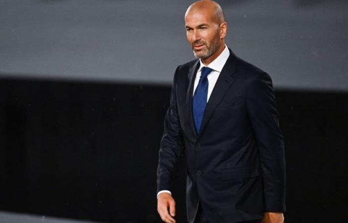 Zidane in der französischen Mannschaft, er beruhigt alle