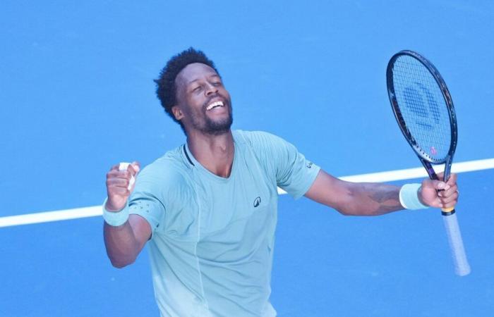 Mit 38 Jahren verlässt Gaël Monfils den 4. Platz der Welt und erreicht ein unwahrscheinliches 8. Finale