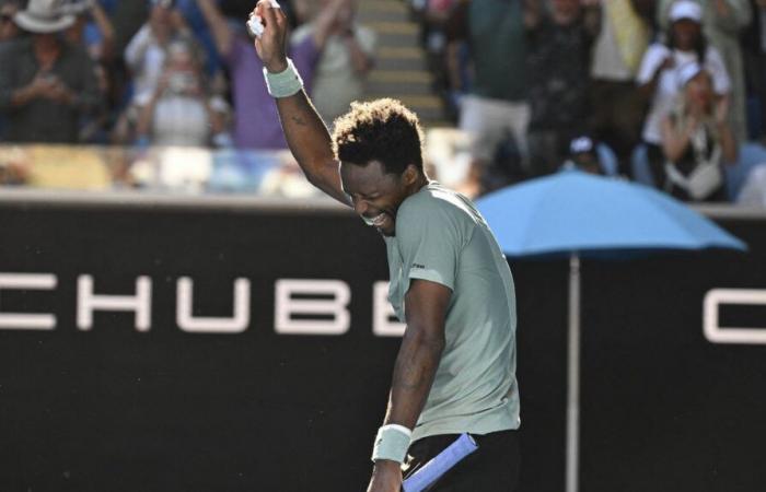 Wie lässt sich der Gnadenzustand von Gaël Monfils erklären, der sich im Achtelfinale qualifiziert hat?