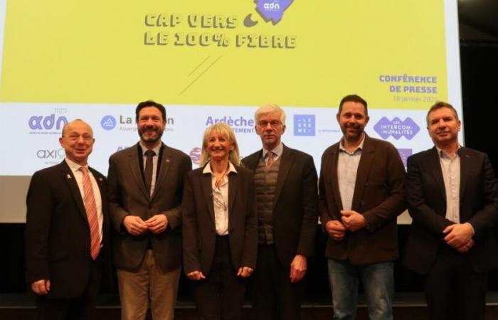 Drôme und Ardèche. Der Glasfaserausbau auf „100 % des Territoriums“ bis Ende 2026 verspricht die digitale Ardèche Drôme