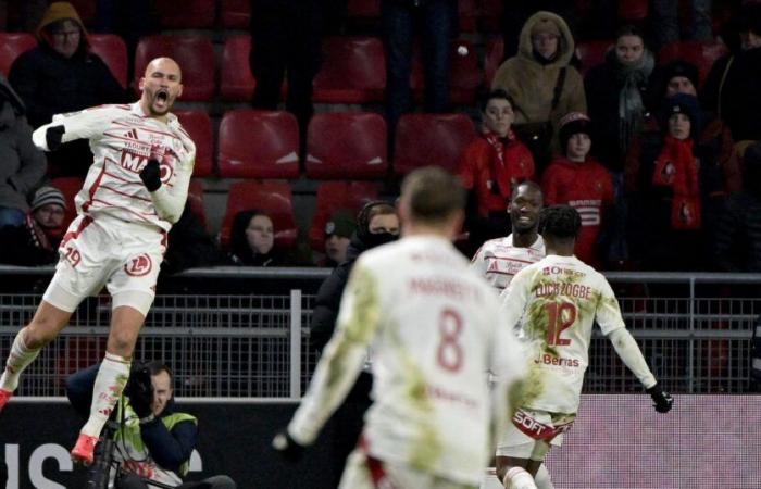 Dritte Niederlage in Folge für Rennes, Heimniederlage gegen Brest (1:2)