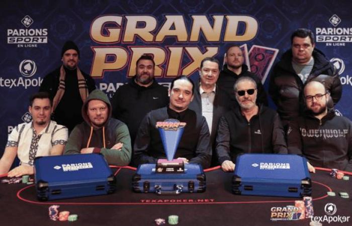 Patrick Ariche Gewinner des ParionsSport Grand Prix in Saint-Amand-les-Eaux