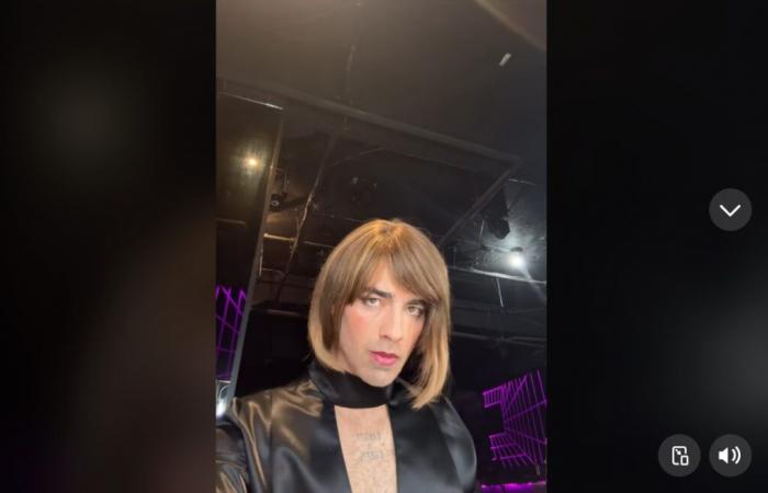 Joe Jonas, der amerikanische Sänger von Jonas Brothers, ist sich auf TikTok einig in Drag