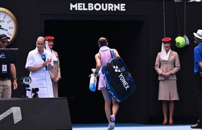 In Melbourne hielt Belinda Bencic eine Woche und eine Stunde durch