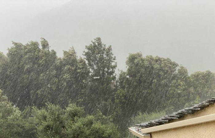 Laut Météo-France ist die Gabri-Depression weniger stark als erwartet