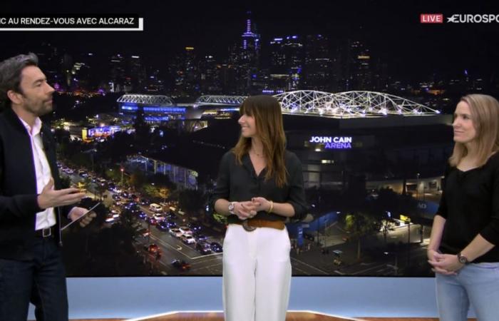 Australian Open – Viertelfinale – „Es wird spektakulär, das ist immer zwischen Novak Djokovic und Carlos Alcaraz“ – Tennisvideo