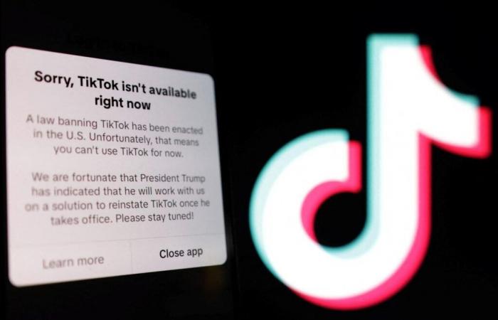 Der verrückte Tag von TikTok in den USA, blockiert und dann wiederhergestellt