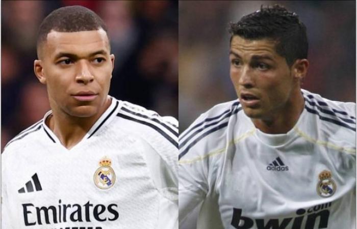 Kylian Mbappé tritt in die Fußstapfen von Cristiano Ronaldos Rekord bei Real Madrid