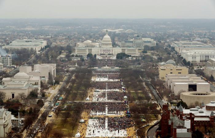 Wie wird die Amtseinführung von Herrn Trump heute Abend stattfinden?