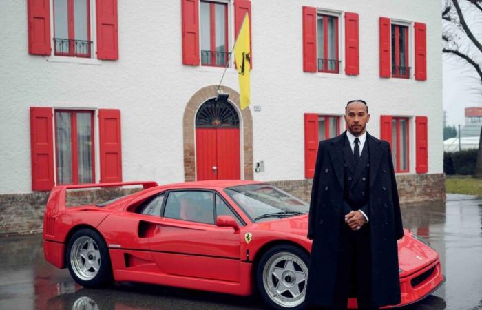 Lewis Hamilton im Gentleman-Modus an seinem ersten Tag bei der Scuderia Ferrari