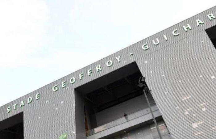 In Geoffroy-Guichard wurden mehrere ärgerliche Bilder beobachtet