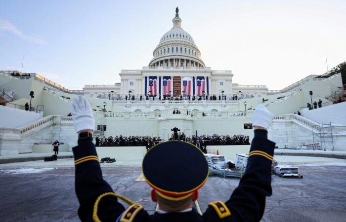 Wie wird die Amtseinführung von Herrn Trump heute Abend stattfinden?