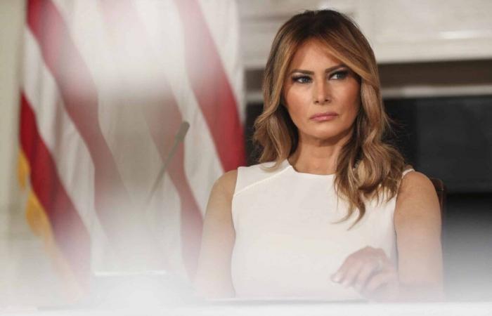 Dior, Louboutin, Melania Trump in einem sehr, sehr französischen Look